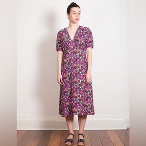 APC Frances dress abstract floral